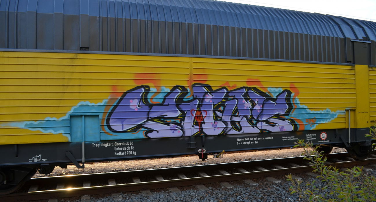 Graffiti Train - Photo by Hall3rOT (2016)