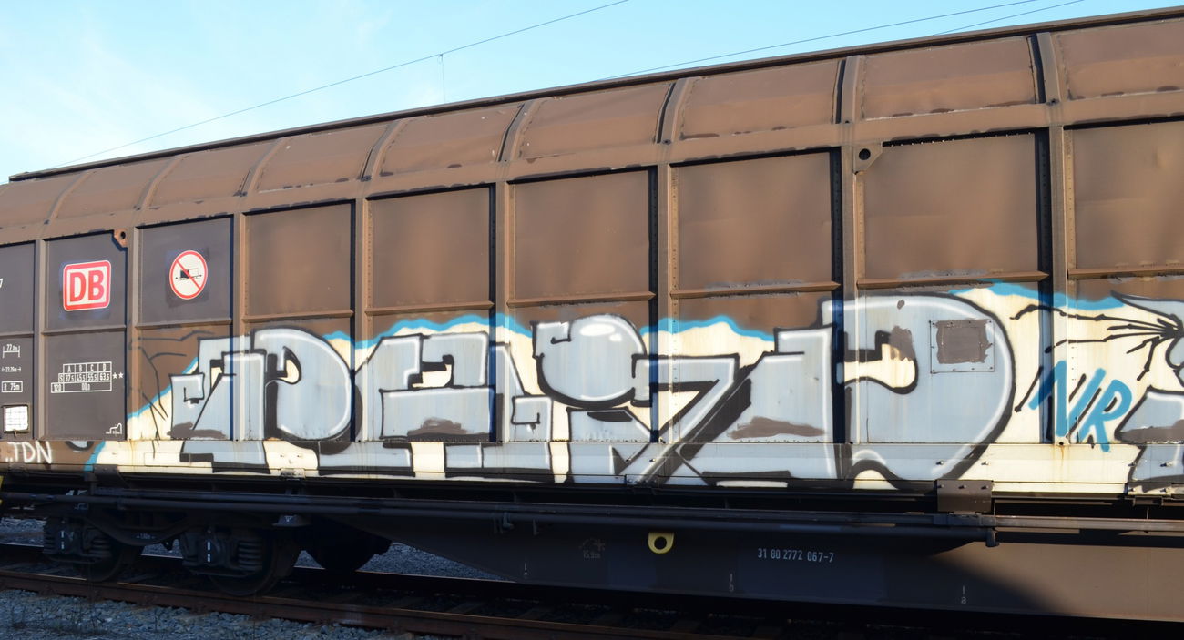 Graffiti Train - Photo by Hall3rOT