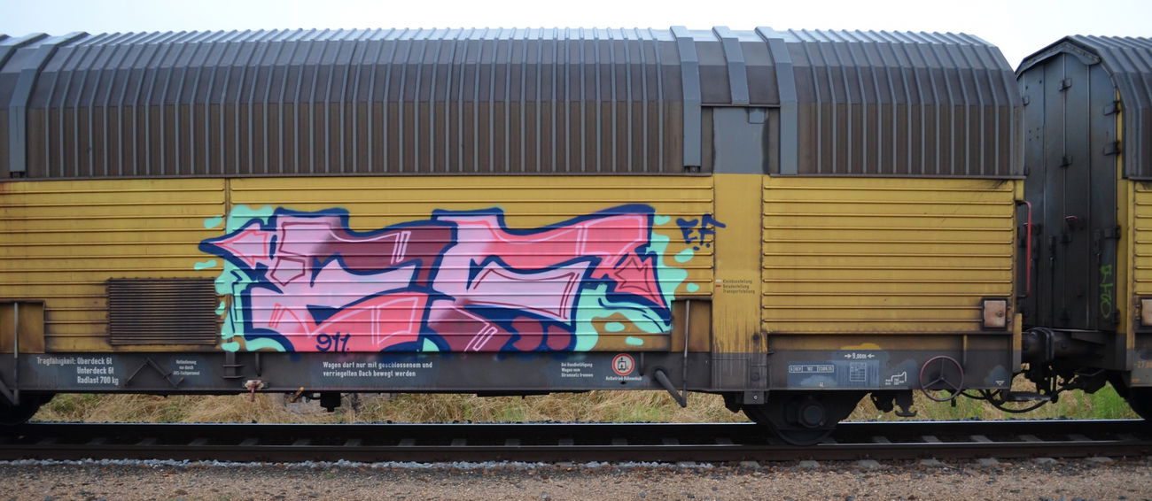 Graffiti Train - Photo by Hall3rOT - EF
