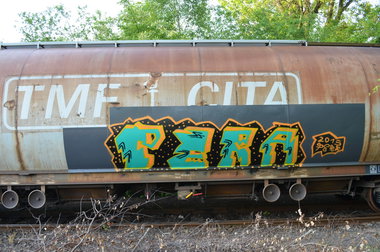 Graffiti Train - Photo by Hall3rOT - PERA