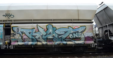 Graffiti Train - Photo by Hall3rOT