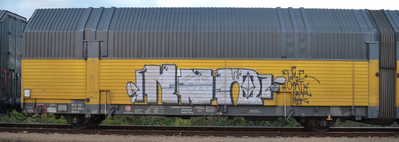 Graffiti Train - Photo by Hall3rOT - KNR