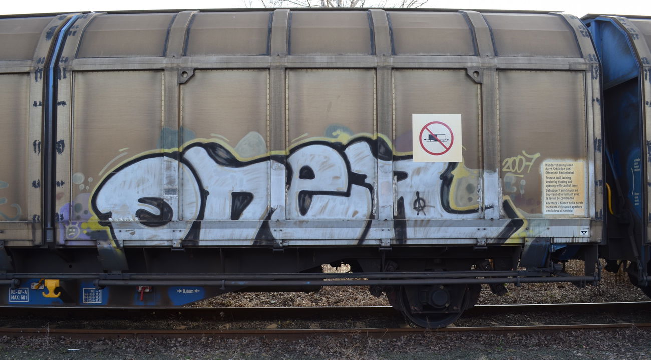 Graffiti Train - Photo by Hall3rOT - ODER