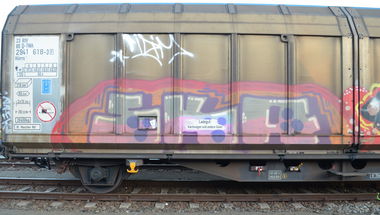 Graffiti Train - Photo by Hall3rOT - SKA