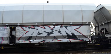 Graffiti Train - Photo by Hall3rOT