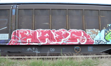 Graffiti Train - Photo by Hall3rOT - HAYF