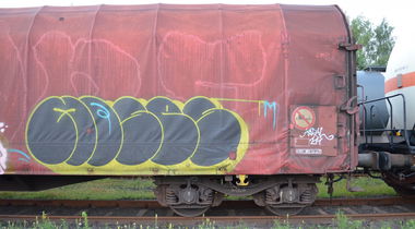 Graffiti Train - Photo by Hall3rOT - MOSES