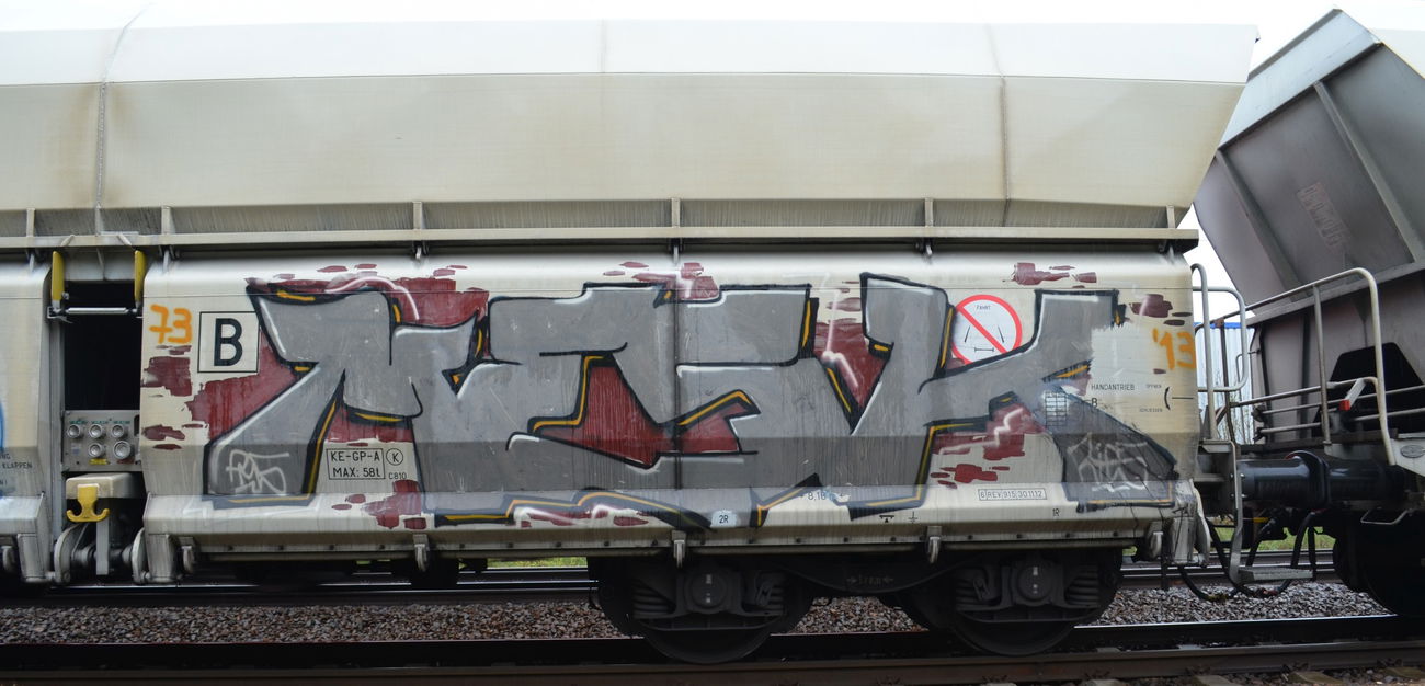 Graffiti Train - Photo by Hall3rOT - MESK