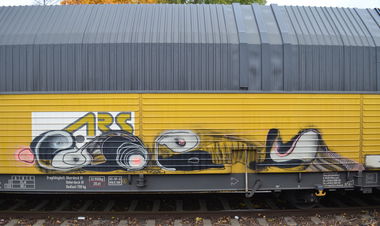 Graffiti Train - Photo by Hall3rOT - BABU (2015)