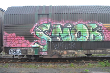 Graffiti Train - Photo by Hall3rOT - SNOB
