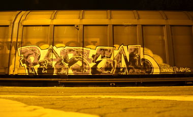 Graffiti Train - Photo by Hall3rOT - RASEN