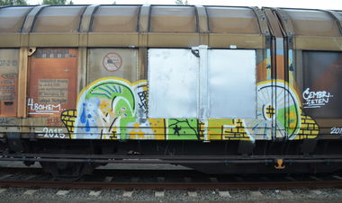 Graffiti Train - Photo by Hall3rOT (2015)