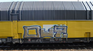 Graffiti Train - Photo by Hall3rOT - OUT