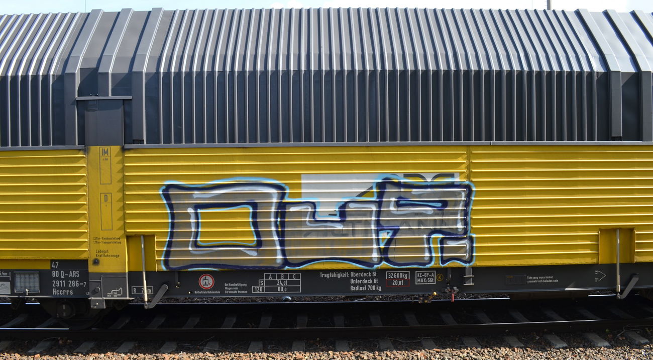 Graffiti Train - Photo by Hall3rOT - OUT