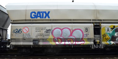Graffiti Train - Photo by Hall3rOT