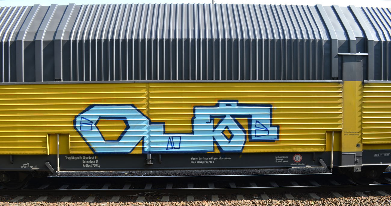 Graffiti Train - Photo by Hall3rOT - OUT