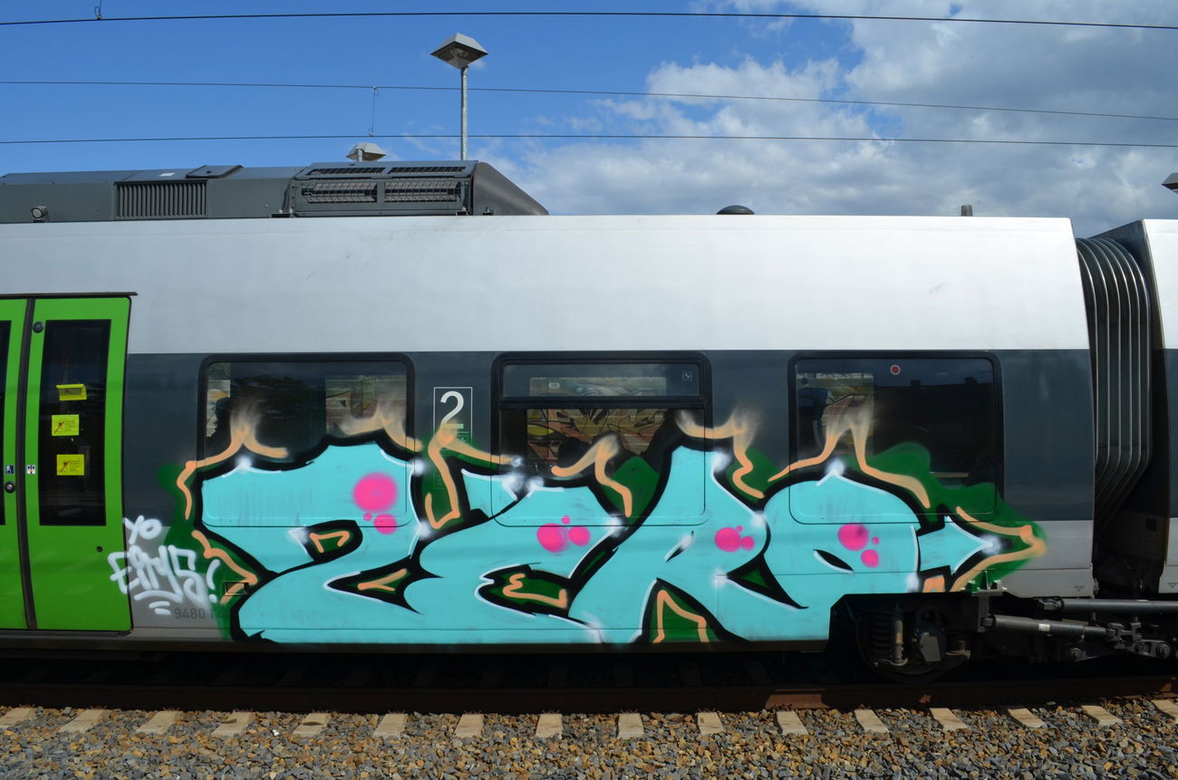 Graffiti Train - Photo by Hall3rOT - ZERO (2015)