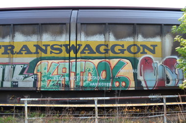 Graffiti Train - Photo by Hall3rOT - KATDOG