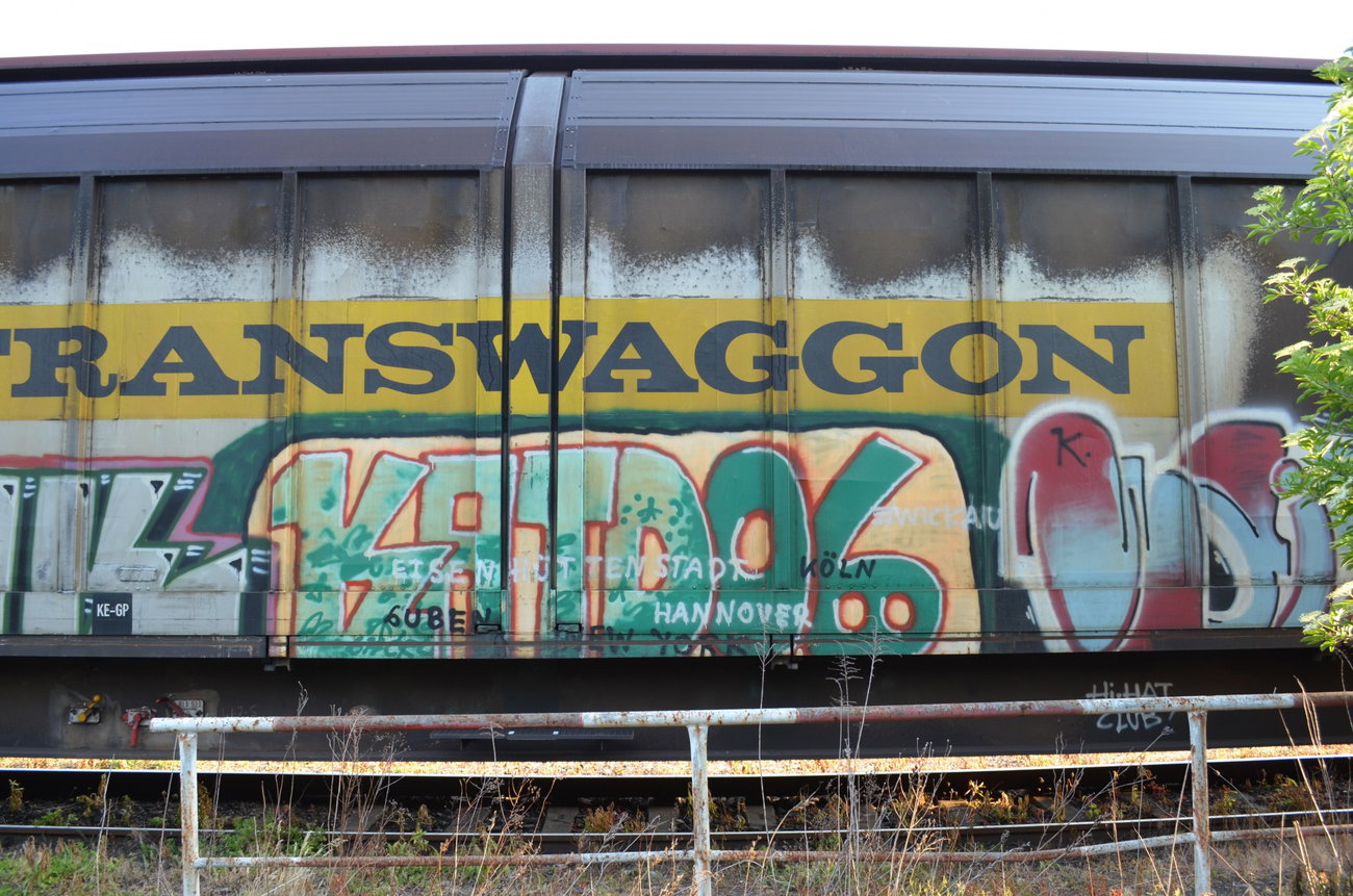 Graffiti Train - Photo by Hall3rOT - KATDOG