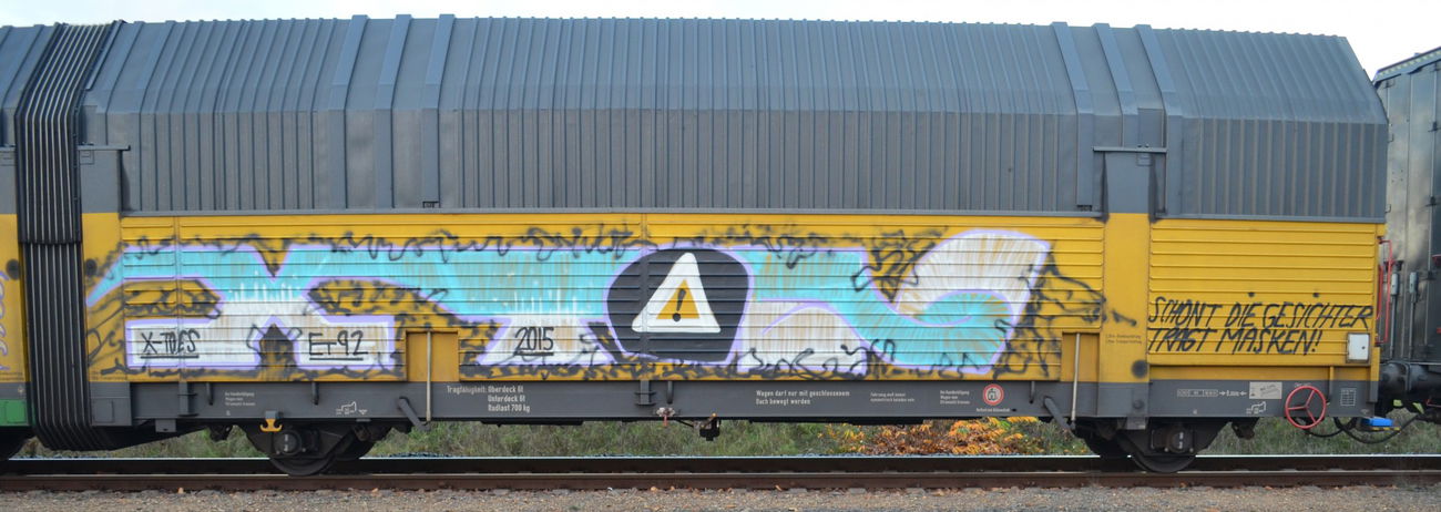 Graffiti Train - Photo by Hall3rOT