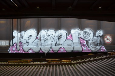 Graffiti Train - Photo by Hall3rOT - EVER
