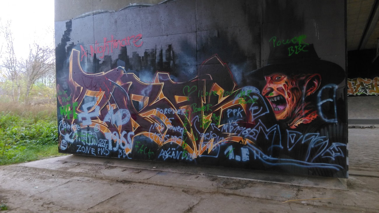 Graffiti Wall - Photo by Hallunken - Paras (2015)