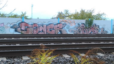 Graffiti Wall - Photo by Hallunken - Soner, Gyros (2014)