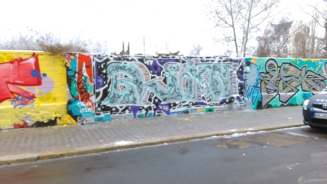 Graffiti Wall - Photo by Hallunken - Biörn (2017)