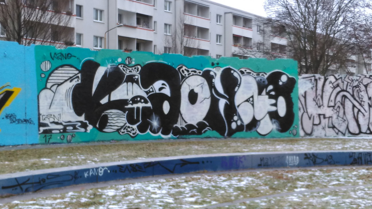 Graffiti Wall - Photo by Hallunken - Kano (2017)