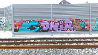 Graffiti Wall - Photo by Hallunken - DNIRO (2016)