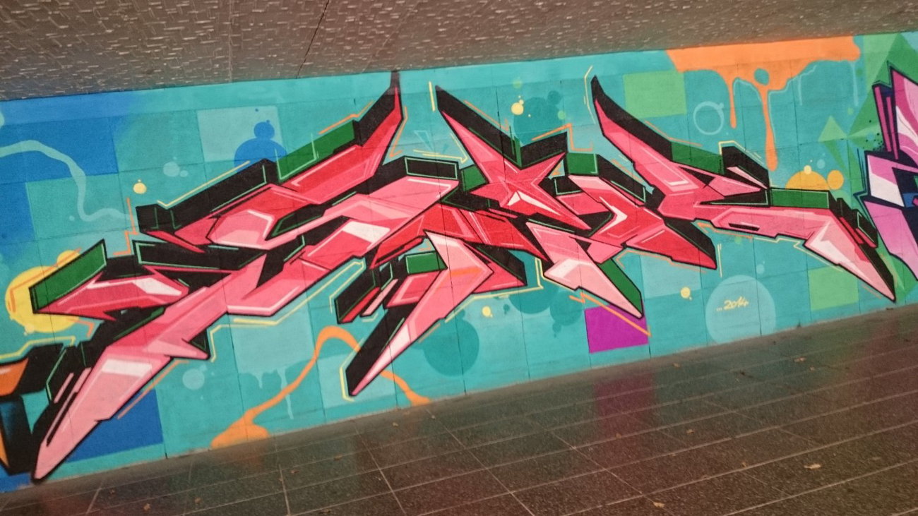Graffiti Wall - Photo by Hallunken - stick (2014)