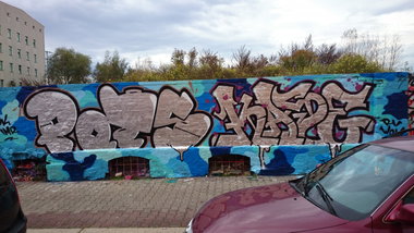 Graffiti Wall - Photo by Hallunken - Pots, Kase, dk (2014)