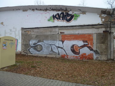 Graffiti Bombing - Photo by Hallunken - STIC