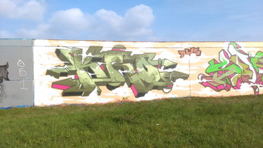 Graffiti Wall - Photo by Hallunken - KRO (2016)