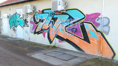 Graffiti Wall - Photo by Hallunken - IWZ