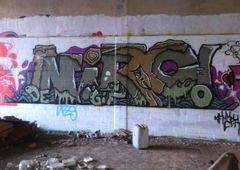 Graffiti Wall - Photo by Hallunken - Deniro