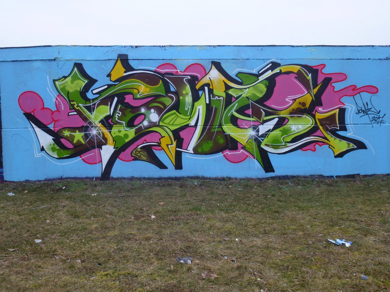 Graffiti Wall - Photo by Hallunken - FOWK (2017)