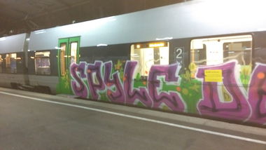 Graffiti Train - Photo by Hallunken - Spyle (2016)