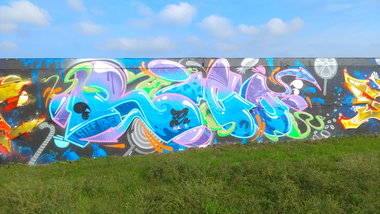 Graffiti Wall - Photo by Hallunken - RICO (2016)