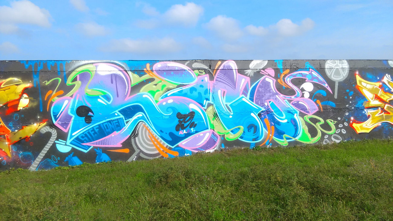 Graffiti Wall - Photo by Hallunken - RICO (2016)