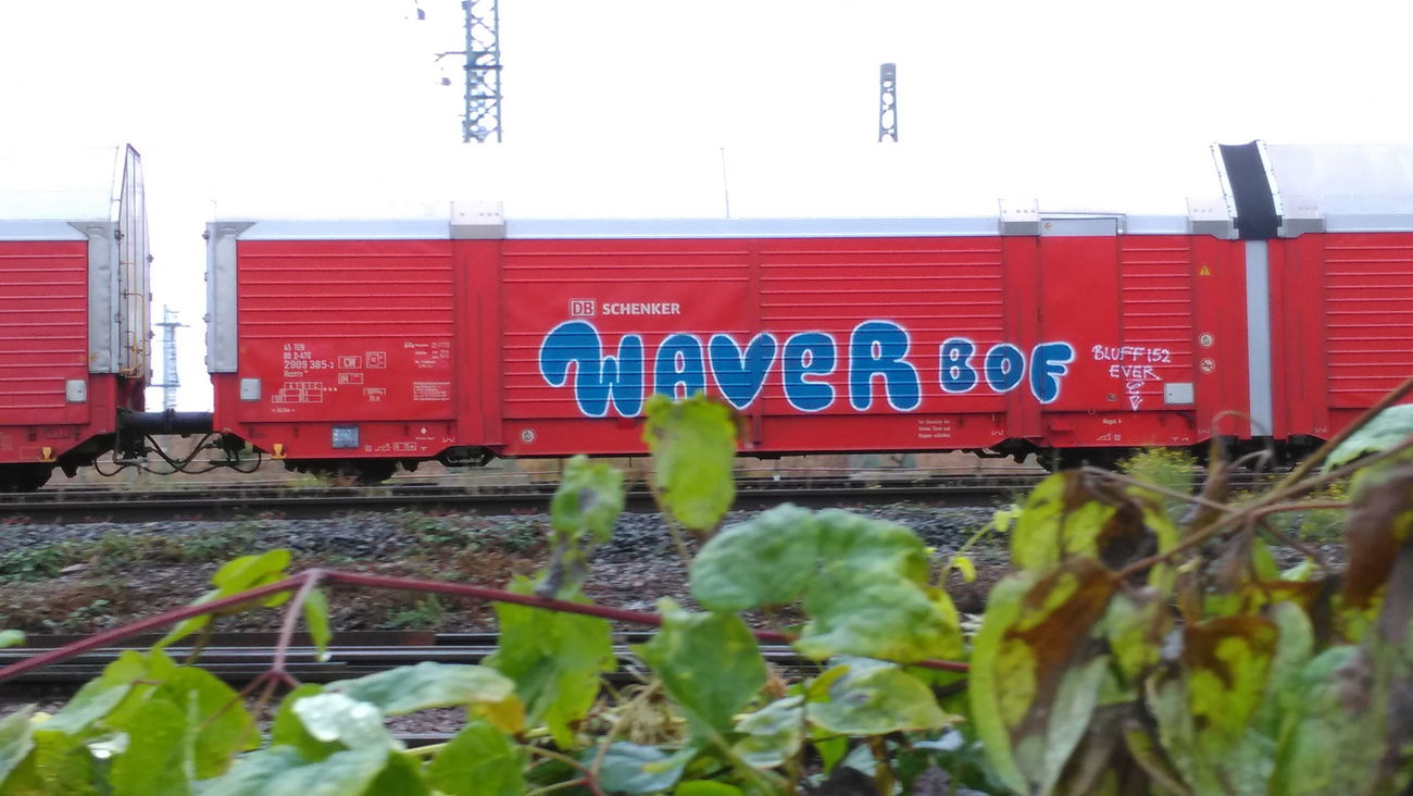 Graffiti Train - Photo by Hallunken - WAVER, BOF (2016)