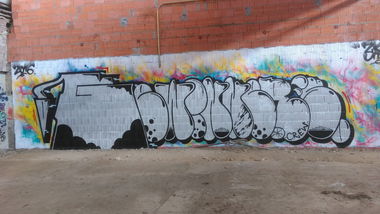 Graffiti Wall - Photo by Hallunken - Gewinners (2016)