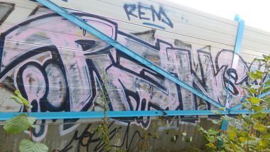 Graffiti Bombing - Photo by Hallunken - Rens