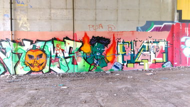 Graffiti Wall - Photo by Hallunken - Elac (2015)