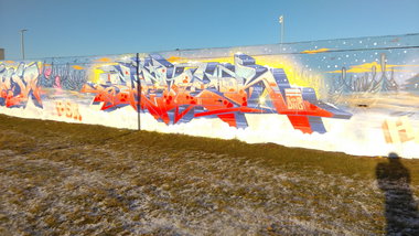 Graffiti Wall - Photo by Hallunken - Slider (2016)