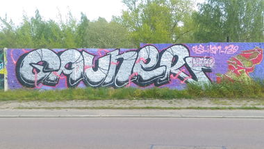 Graffiti Wall - Photo by Hallunken - Gauner