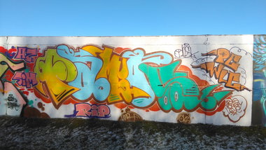 Graffiti Wall - Photo by Hallunken - Famos (2016)