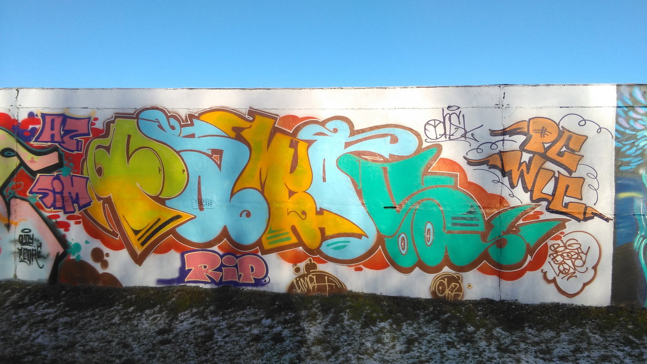 Graffiti Wall - Photo by Hallunken - Famos (2016)