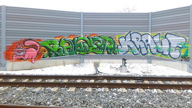 Graffiti Wall - Photo by Hallunken - Baser, Kraut (2016)