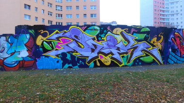 Graffiti Wall - Photo by Hallunken - Stik (2016)